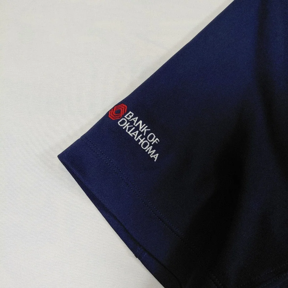 Nike Golf Tour Performance Dri-Fit Polo Shirt Navy Blue The Patriot Mens Large‎